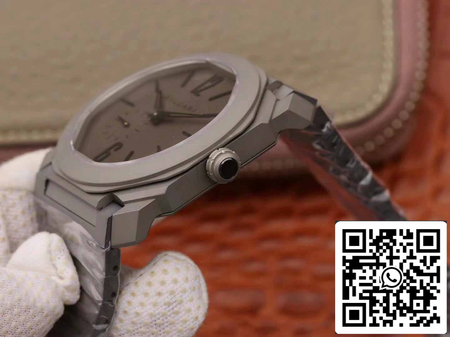 Bvlgari Octo Finissimo 102713 1:1 edición mejor BV Fabbrica Grigio quadrante