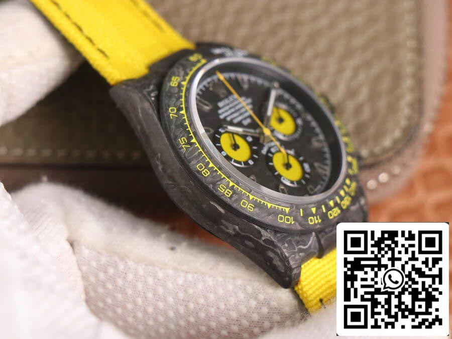 Rolex Daytona Diw Retrofit Version 1:1 Best Edition WWF Fabbrica Carbon Fiber Dial
