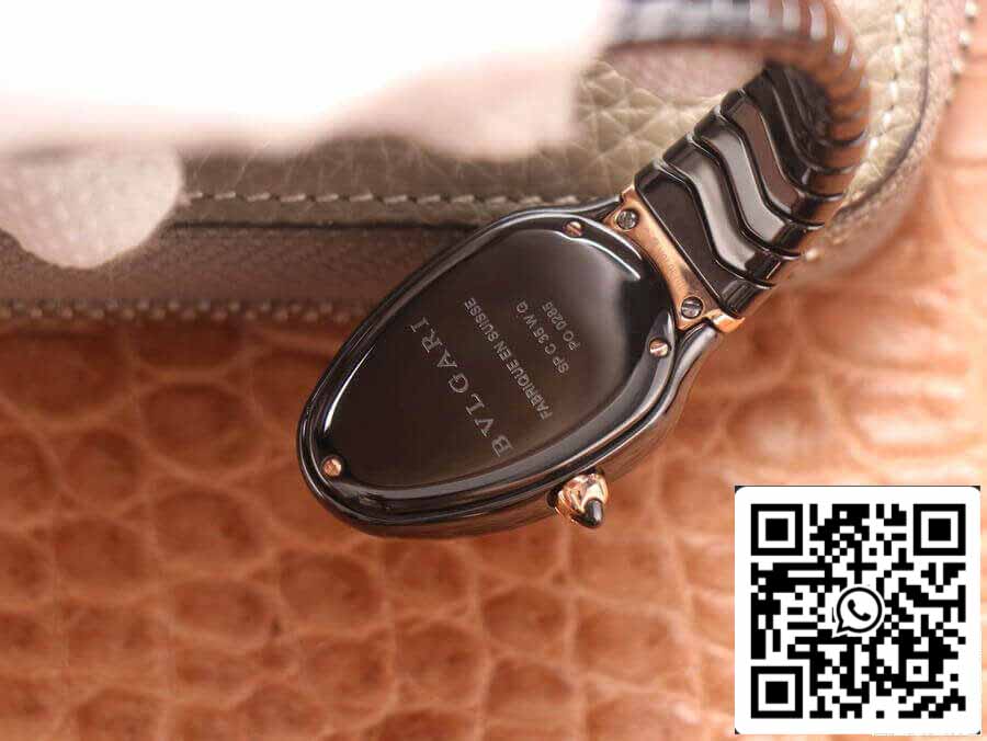 Bvlgari Serpenti 102532 1:1 edizione migliore BV Fabbrica Diamond quadrante nero