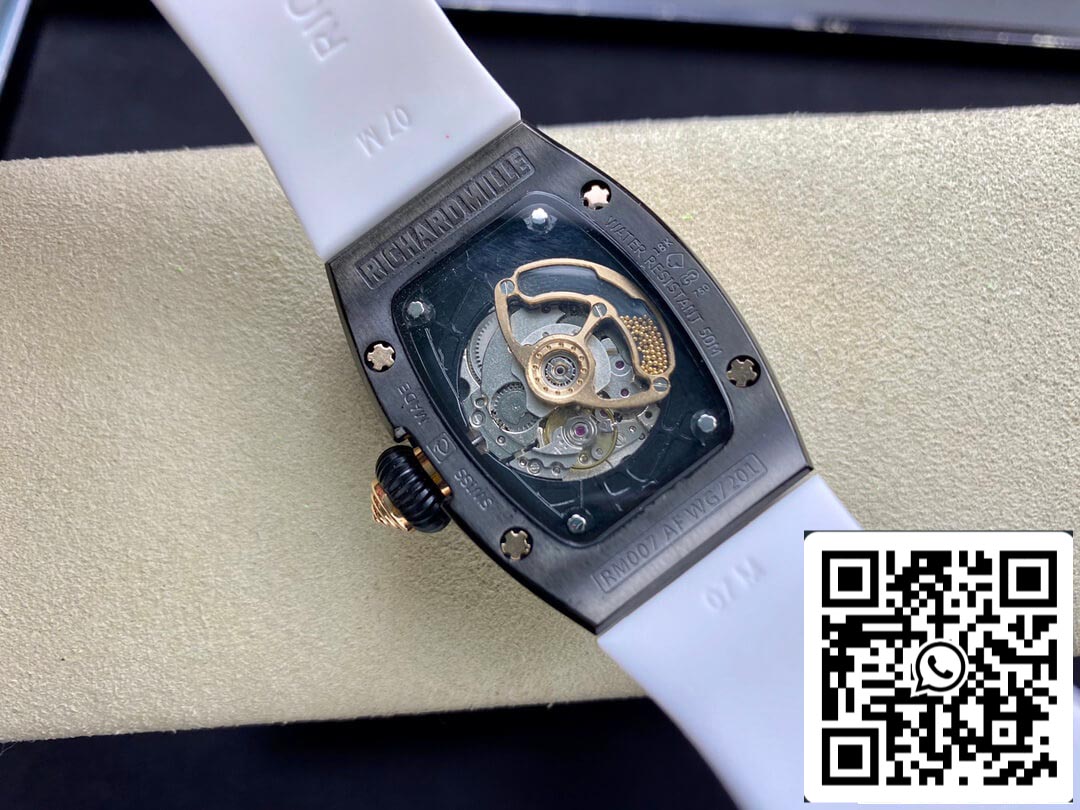 Richard Mille RM 07-01 1:1 Best Edition RM Fabbrica Black Ceramic Case
