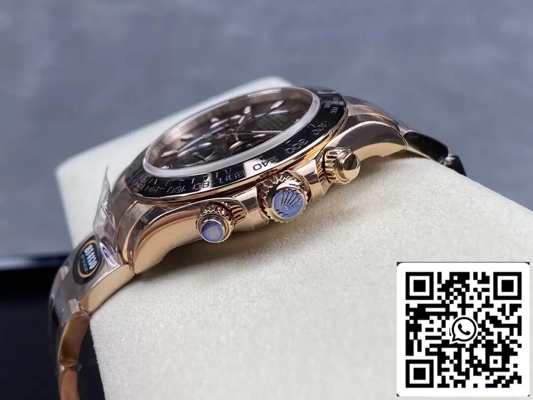 Rolex Daytona M116505-0013 1:1 edição melhor BT Fabbrica Chocolate quadrante