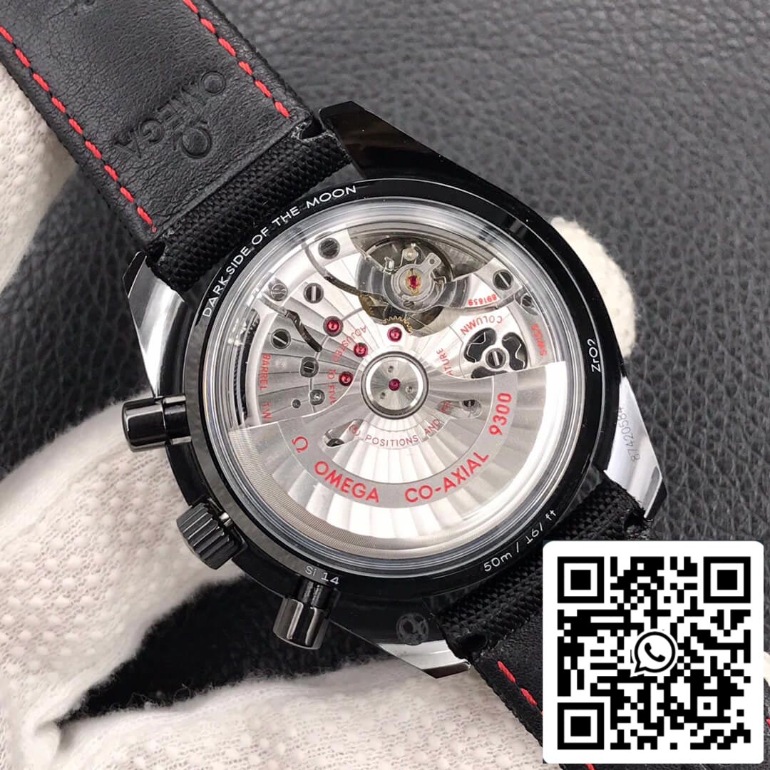 Omega Speedmaster 311.92.44.51.01.003 1:1 Mejor Edición OM Fabbrica V2 Dark Side Of The Moon Cerámica Negra