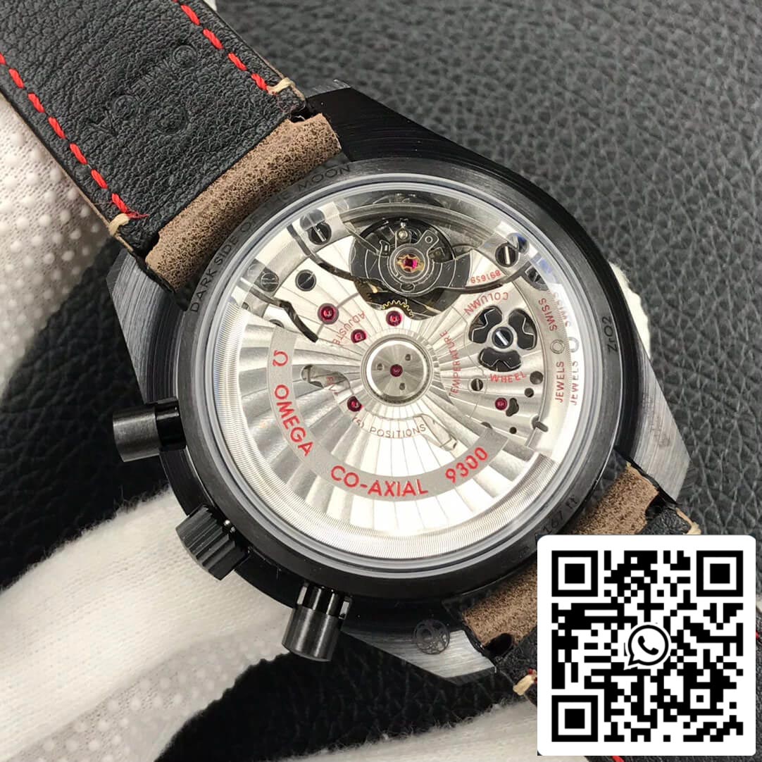 Omega Speedmaster 311.92.44.51.01.006 1:1 Mejor Edición OM Fabbrica V2 Dark Side Of The Moon Cerámica Negra