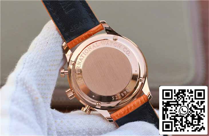IWC Portuguese ZF Fabbrica 1:1 Best Edition Orange cinturino