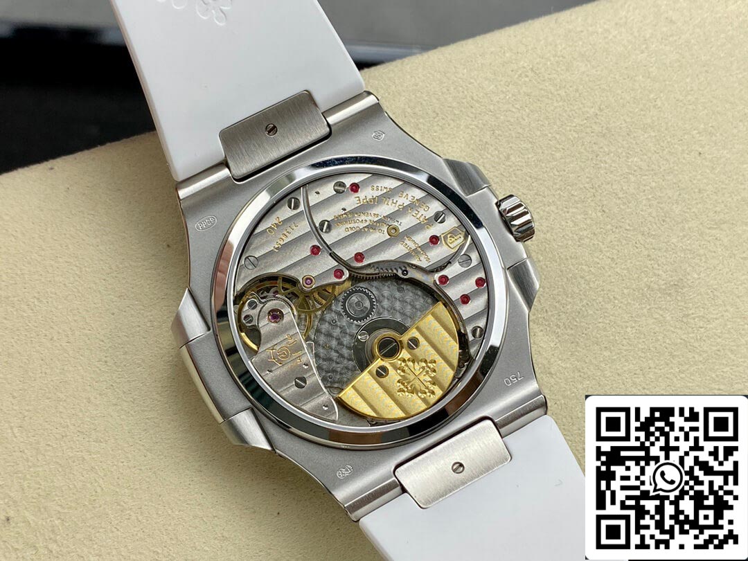 Patek Philippe Nautilus 5712GR 1:1 edizione migliore GR Fabbrica Gomma cinturino