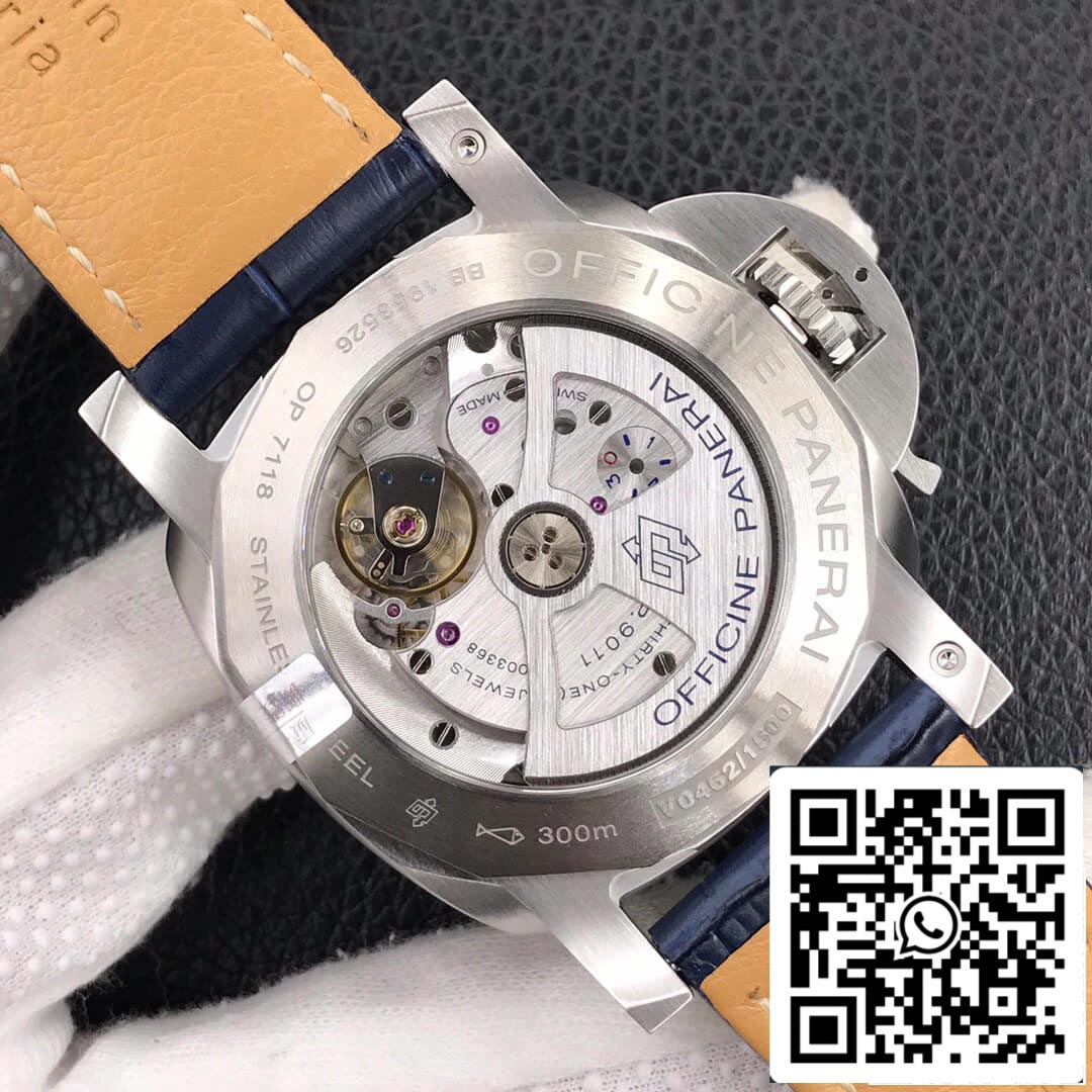 Panerai Luminor GMT PAM01033 1:1 edizione migliore VS Fabbrica Dark quadrante blu