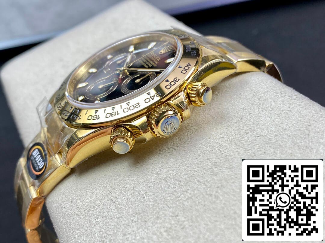 Rolex Daytona M116508-0004 1:1 edição melhor BT Fabbrica Amarelo Ouro