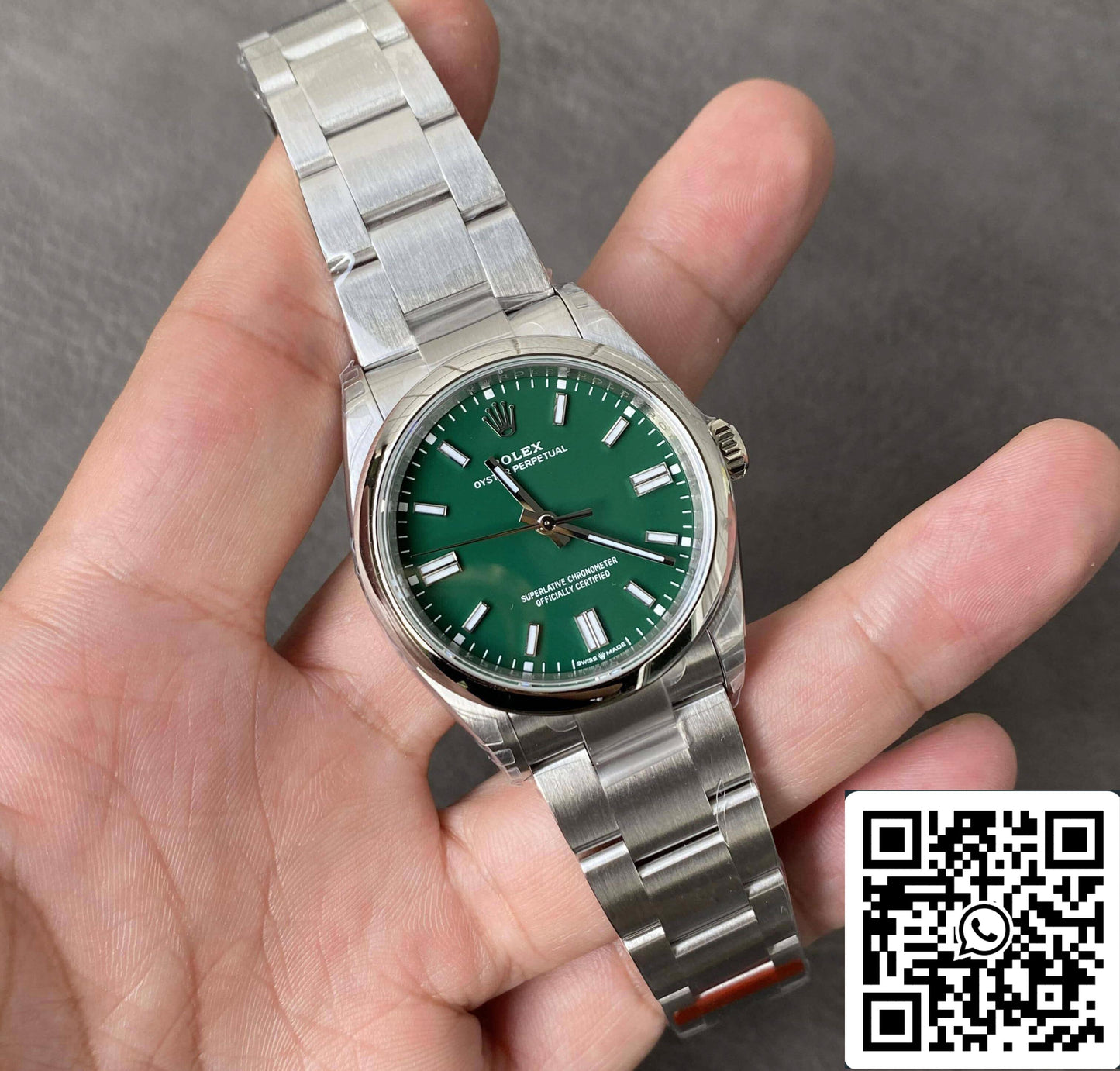 Rolex Oyster Perpetual M126000-0005 36MM 1:1 edizione migliore VS Fabbrica acciaio inossidabile