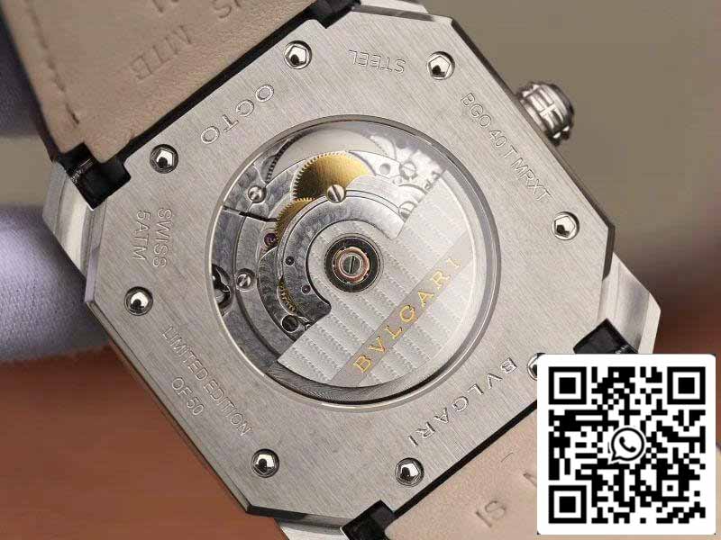 Bvlgari Octo Finissimo Extra Thin Automático 103035 quadrante blu Reloj para hombre 1:1 edizione migliore Swiss BVL193