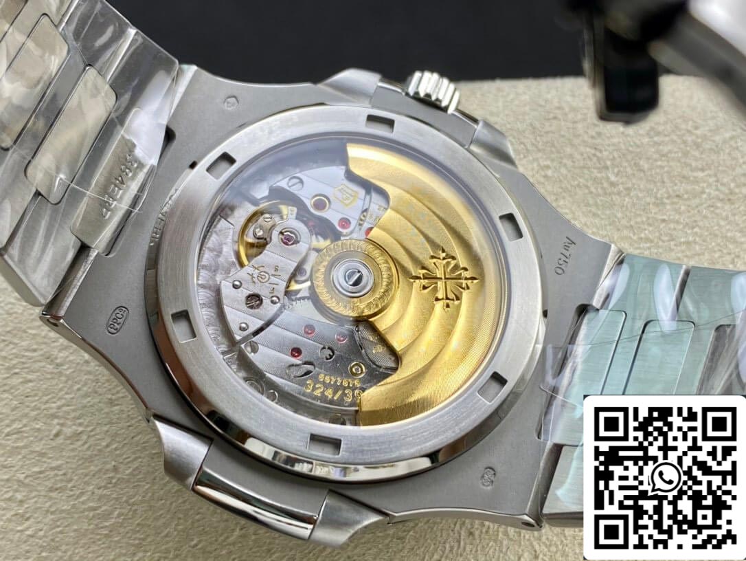 Patek Philippe Nautilus 5713/1G-010 1:1 Best Edition PPF Fabbrica V4 Blue Dial Swiss ETA324