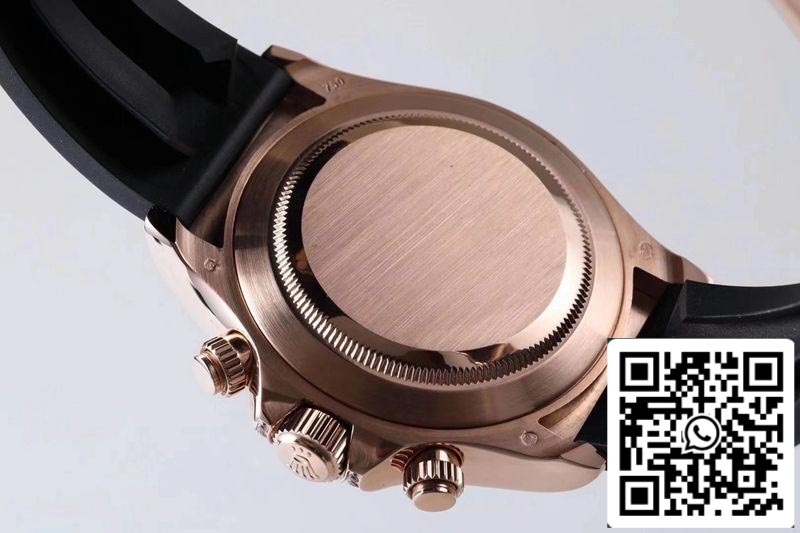 Rolex Daytona 116595RBOW 1:1 edição melhor BL Fabbrica Rosa Oro Swiss ETA4130