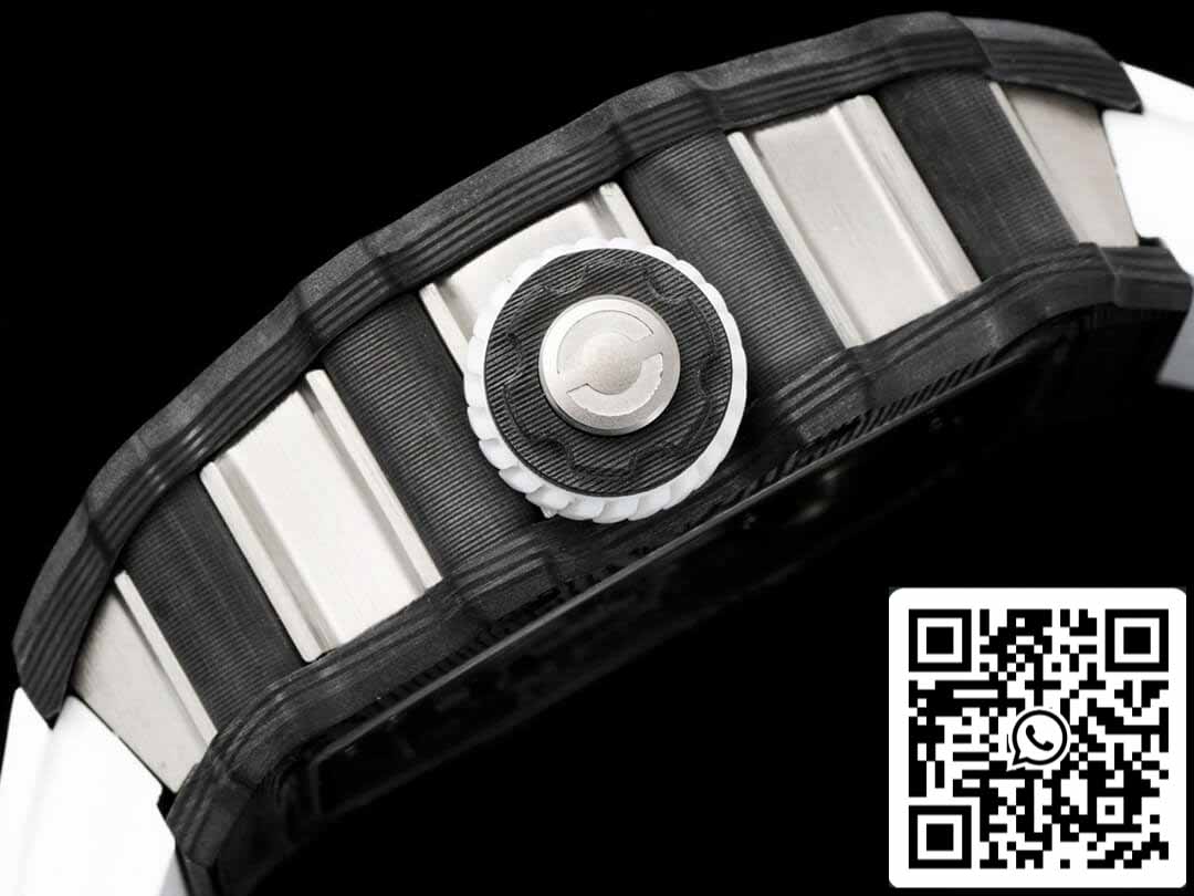Richard Mille RM21-01 1:1 Best Edition RM Fabbrica Tourbillon Carbon Fiber Bezel