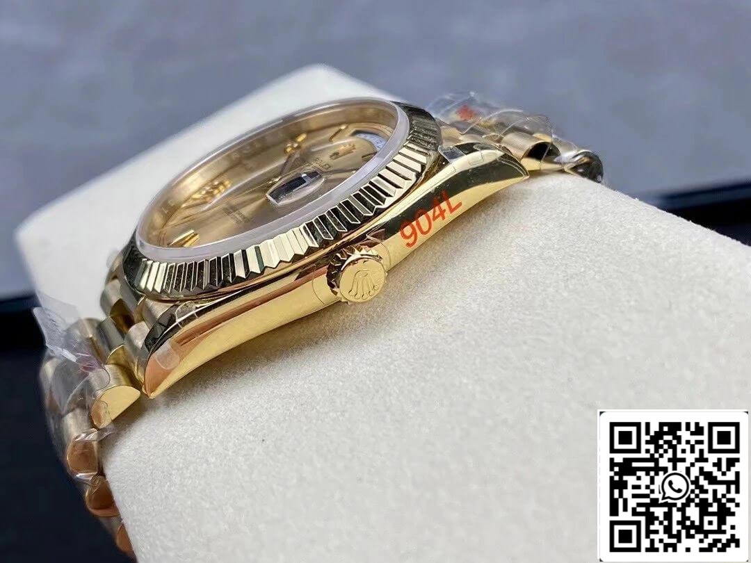 Rolex Day Date M228238-0006 1:1 edición mayor GM Fabbrica Oro cuadrante