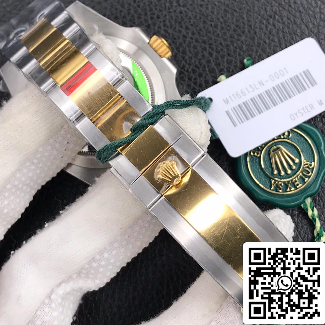 Rolex Submariner 116613-LN-97203 40MM 3135 movimento VS Fabbrica quadrante nero