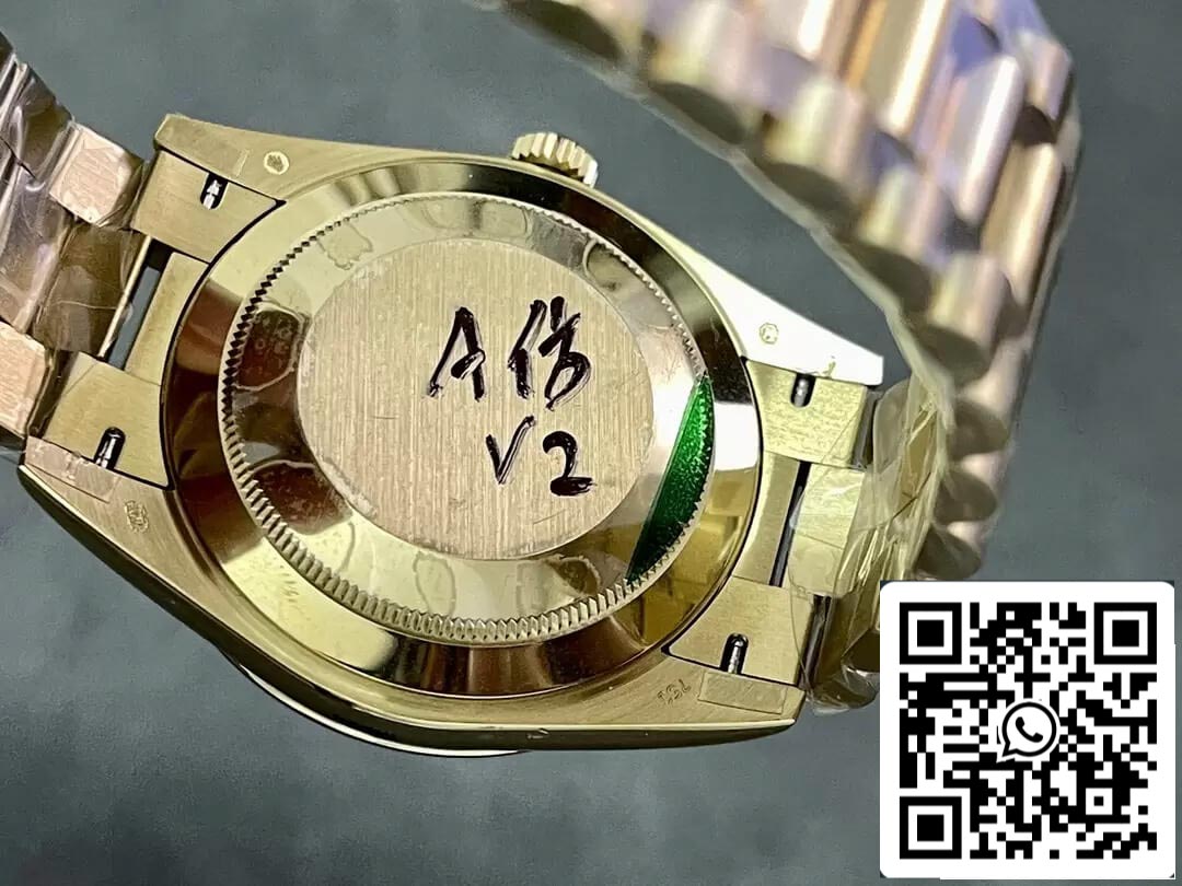 Rolex Day Date M228238-0067 1:1 edizione melhor GM Fabbrica quadrante nero V2