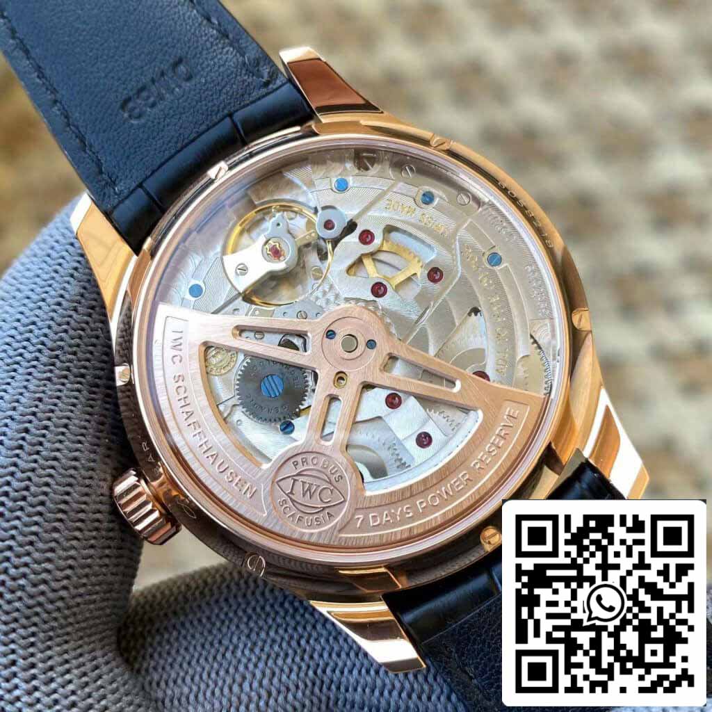 IWC Portuguese Perpetual Calendar IW503405 1:1 edizione migliore APS Fabbrica quadrante bianco