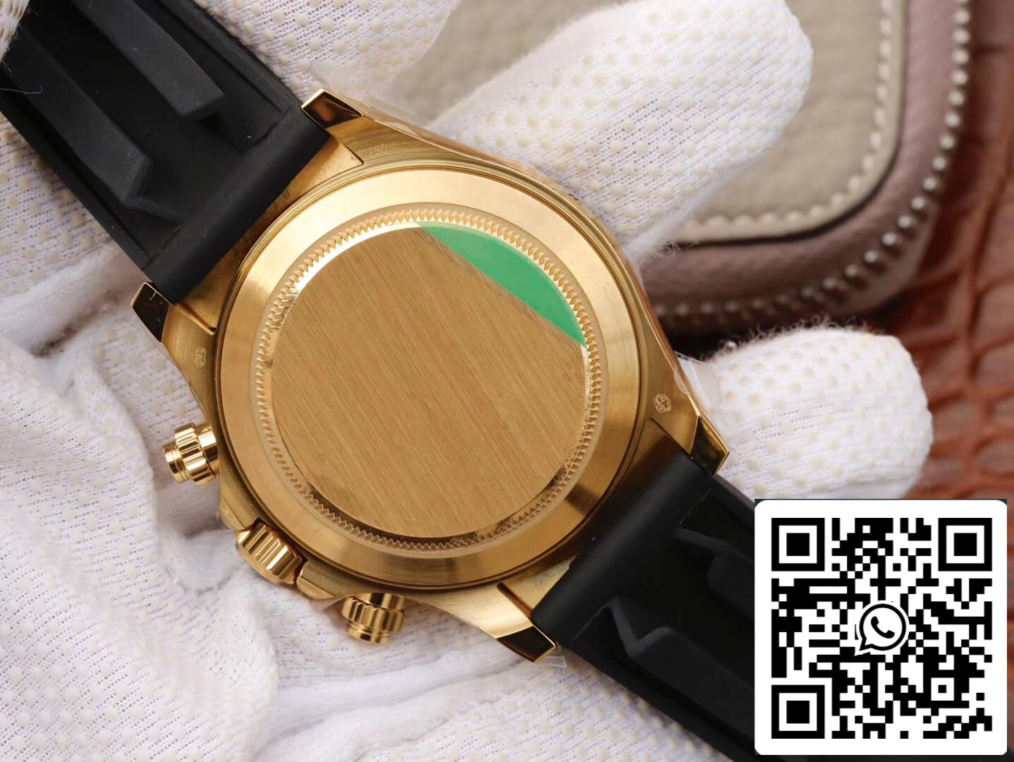 Rolex Daytona Cosmograph 116518ln 1:1 edição melhor JH Fabbrica V6 mostrador em ouro amarelo