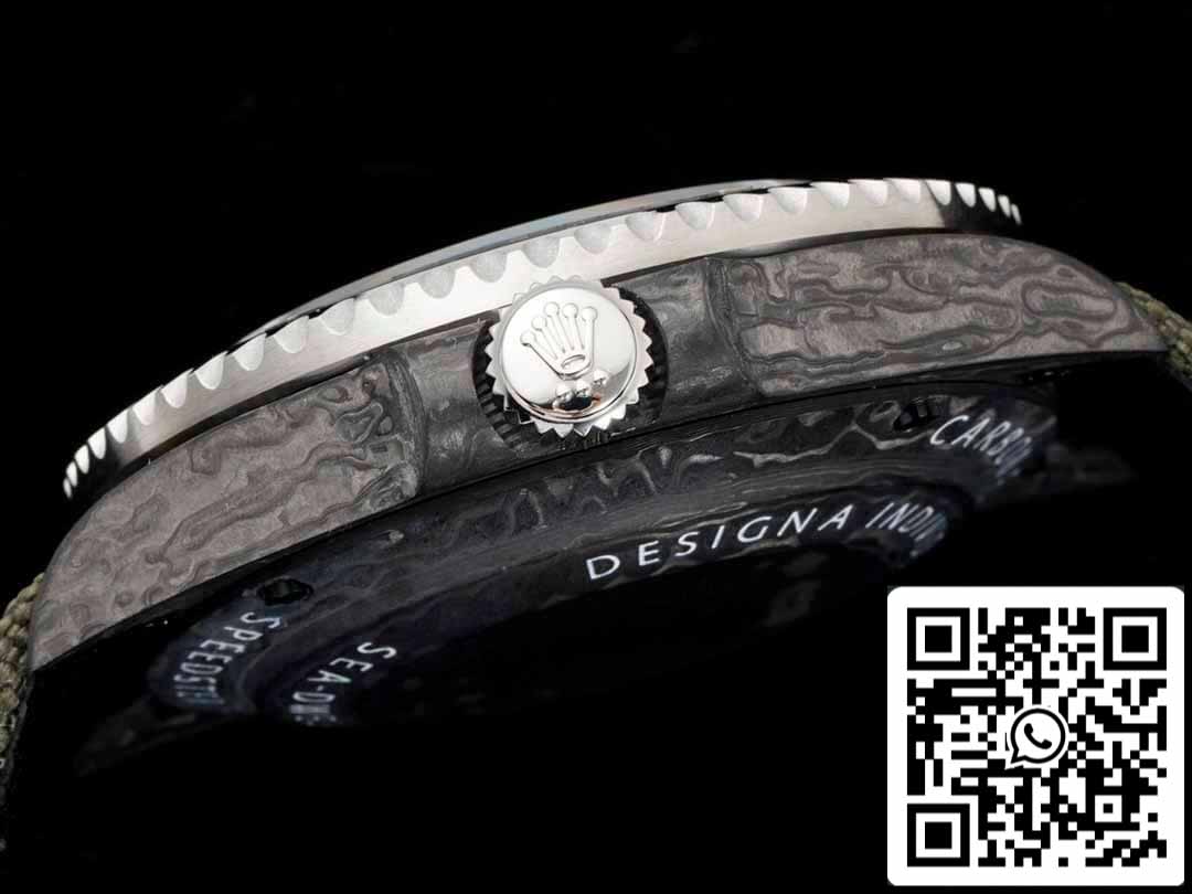 Rolex Sea-Dweller 1:1 edizione migliore Diw Fabbrica fibra di carbonio quadrante verde
