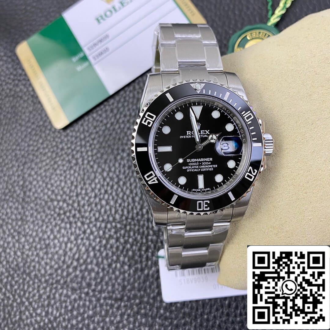 Rolex Submariner 116610LN-0001 40MM 3135 movimento 1:1 edizione migliore VS Fabbrica quadrante nero