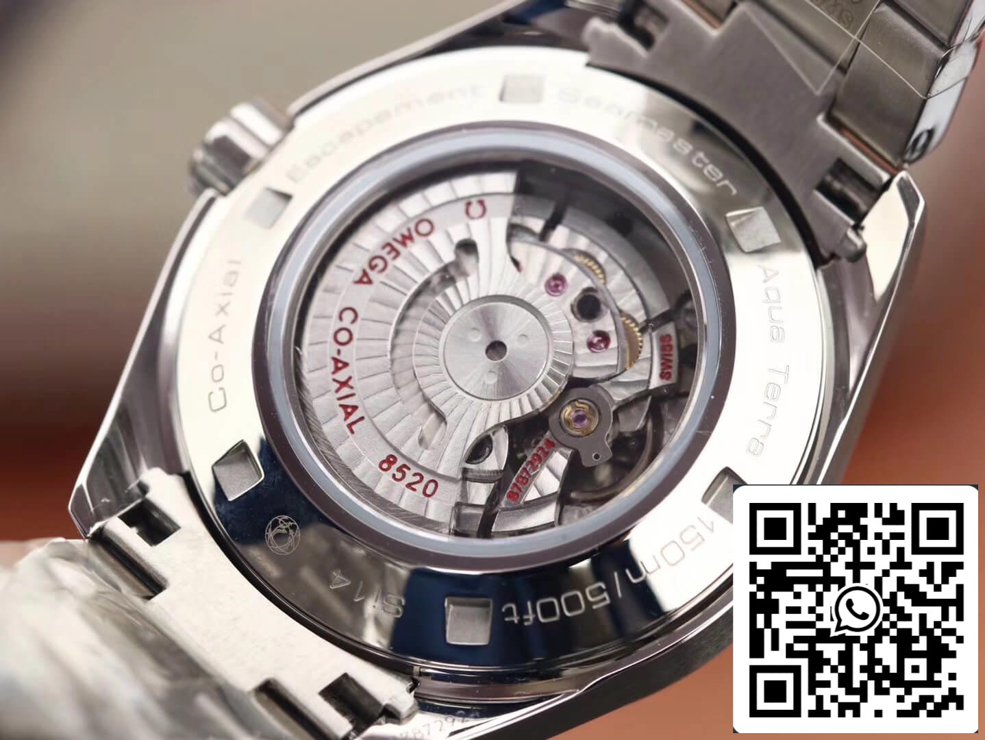 Omega Seamaster 231.10.34.20.57.001 Aqua Terra 150M 1:1 edizione migliore 3S Fabbrica Fritillaria Diamond quadrante