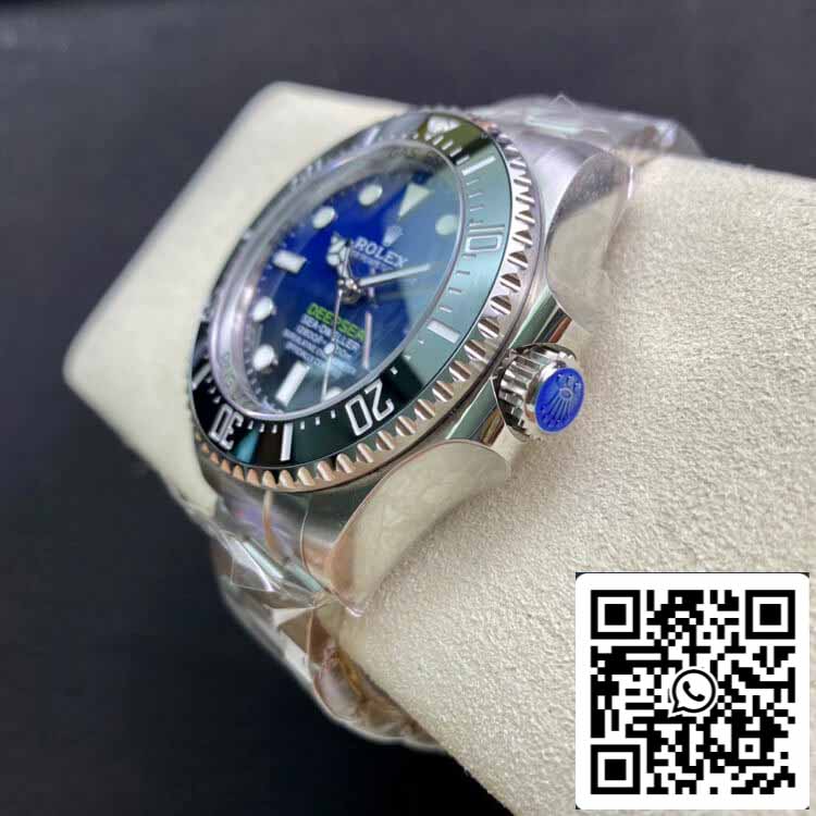 Rolex Deepsea Sea-Dweller 116660 “D-Blu” AR Fabbrica 1:1 edición migliore Swiss ETA3135 Blu/quadrante nero
