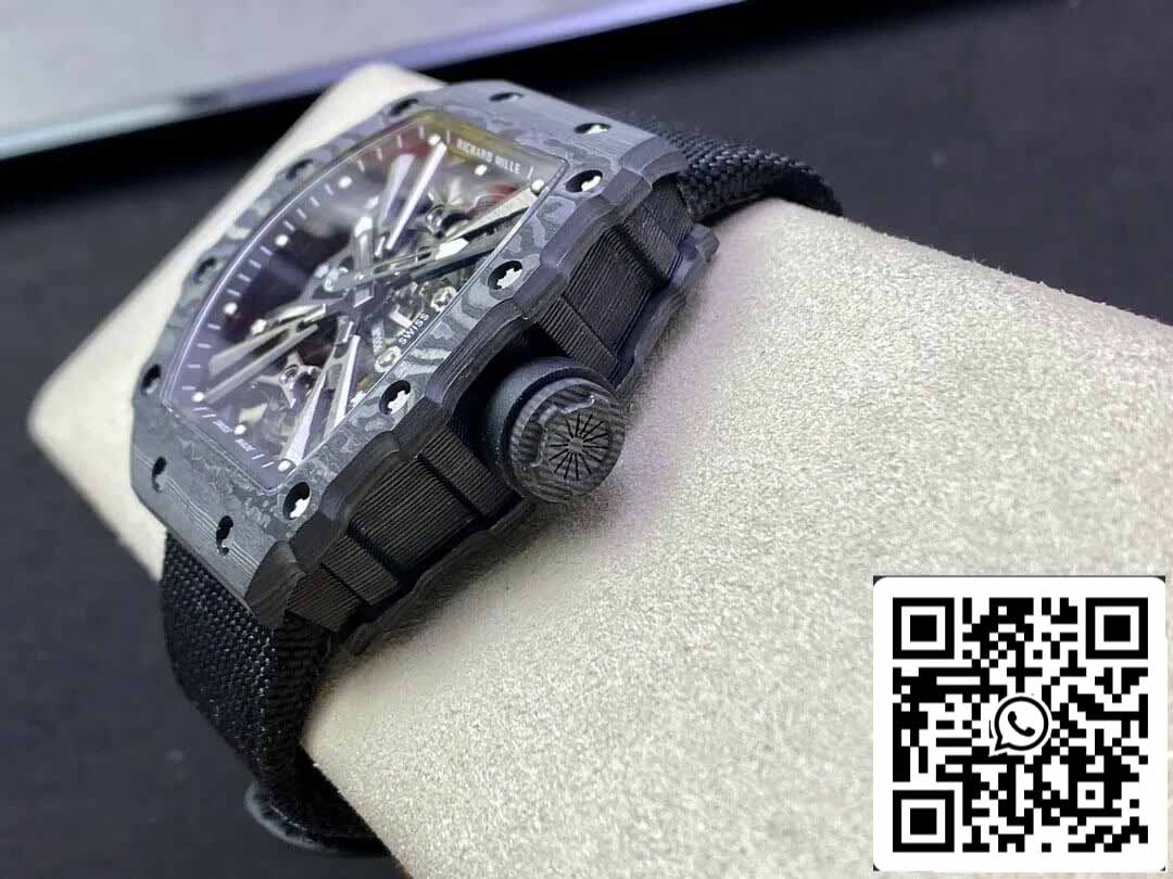 Richard Mille RM12-01 1:1 Best Edition RM Fabbrica Tourbillon Skeleton Dial