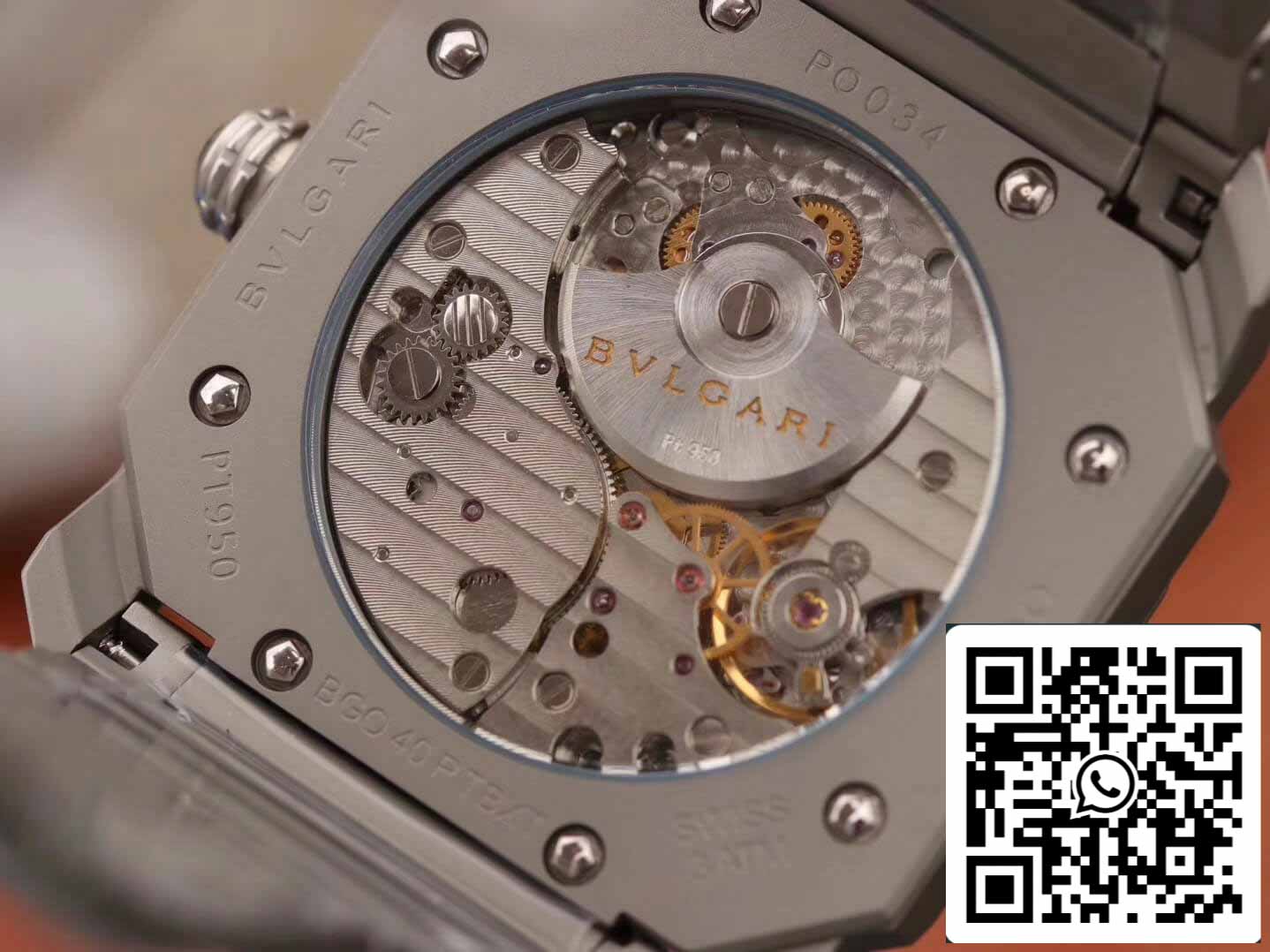Bvlgari Octo Finissimo 103011 1:1 edizione migliore BV Fabbrica Argento Grey quadrante