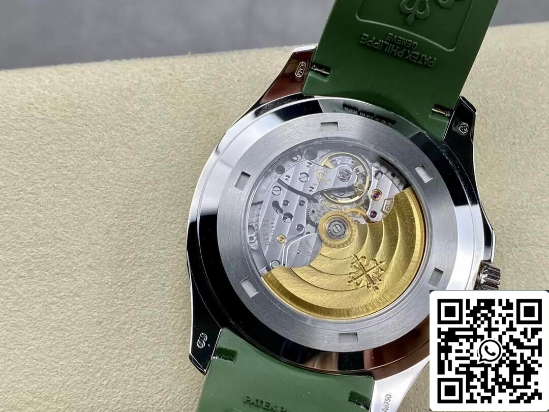 Patek Philippe Aquanaut 5168G-010 1:1 edizione migliore 3K Fabbrica V2 Versione quadrante verde