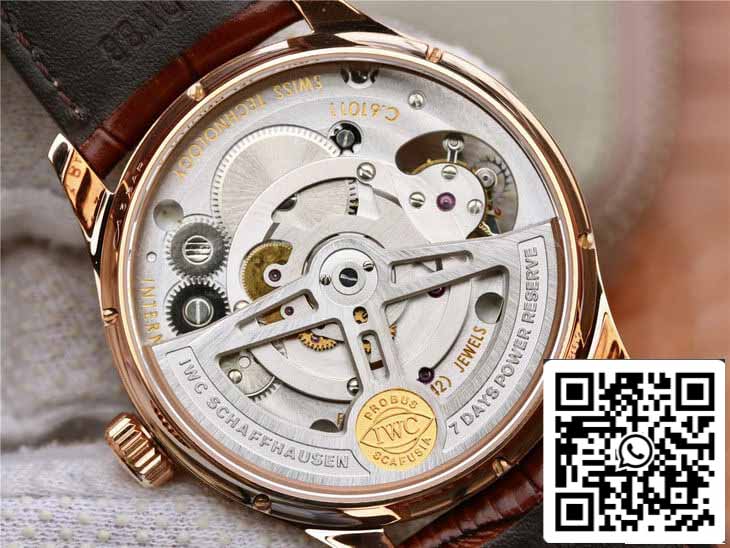 IWC Portuguese Tourbillon IW546302 1:1 Best Edition ZF Fabbrica Silver Dial