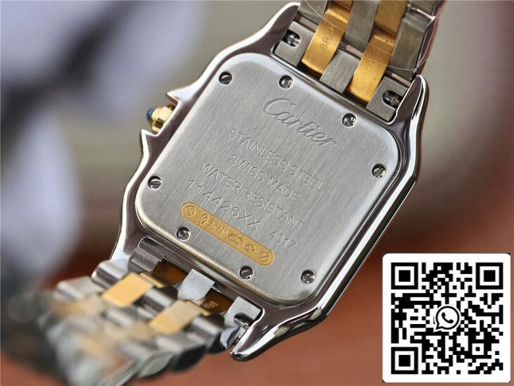 Panthere De Cartier W2PN0007 27MM 1:1 edizione migliore 8848 Fabbrica quadrante bianco
