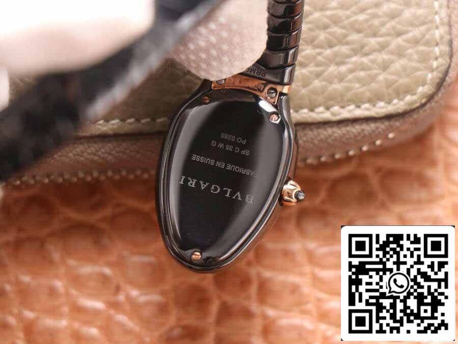 Bvlgari Serpenti 102735 1:1 edición mejor BV Fabbrica quadrante nero