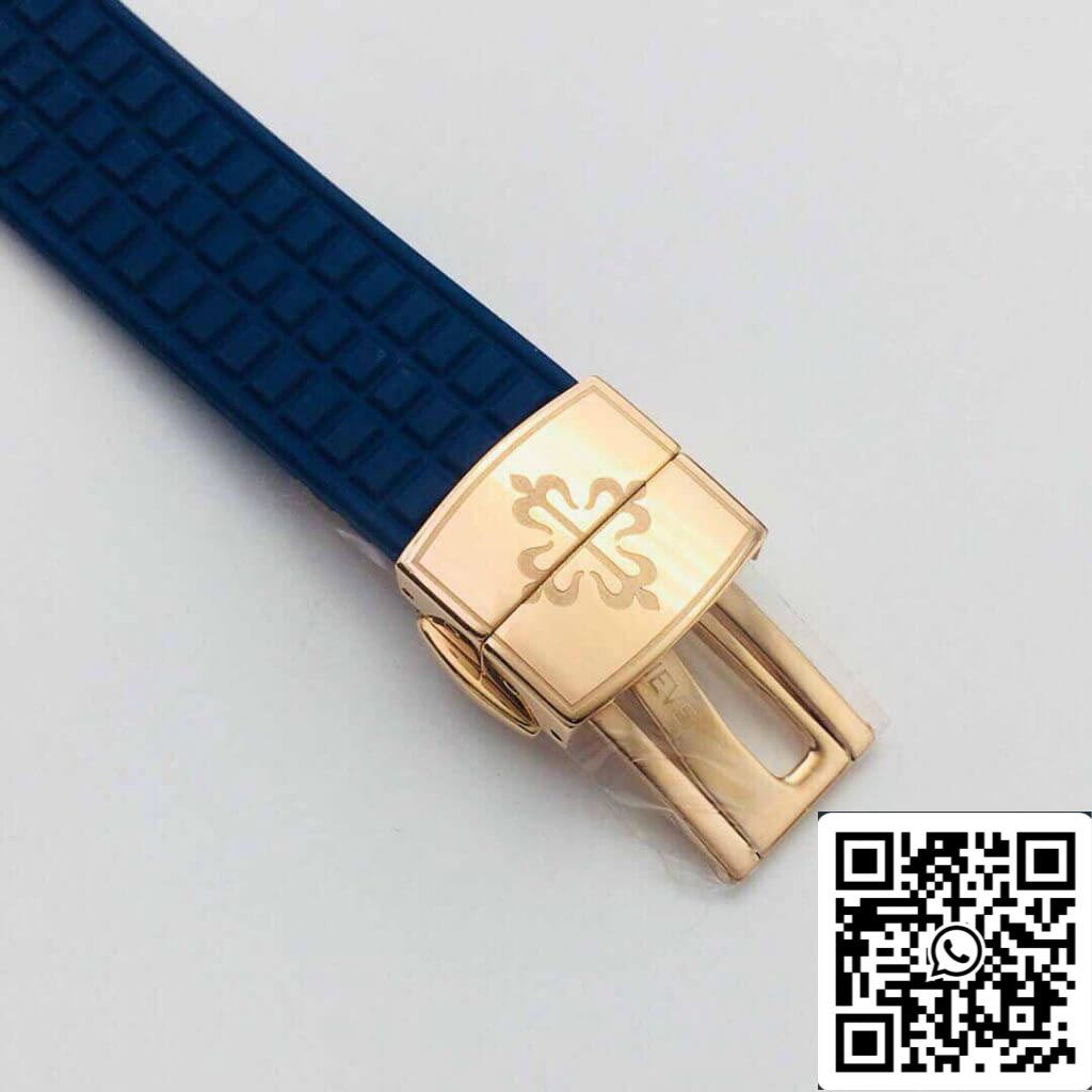 Patek Philippe Aquanaut 5067A Quartz movimento 1:1 Best Edition PPF Fabbrica Blue Dial