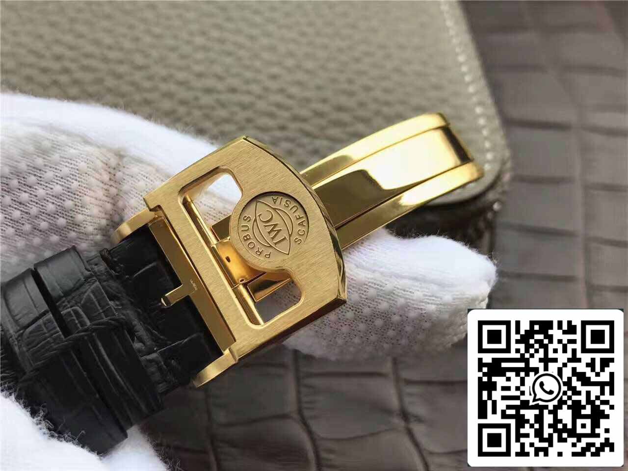IWC Portugieser IW500101 1:1 Melhor Edição ZF Fabbrica Mostrador Preto