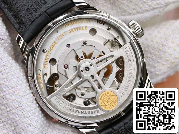 IWC Portuguese IW544603 ZF Fabbrica 1:1 Best Edition Tourbillon Grey Dial