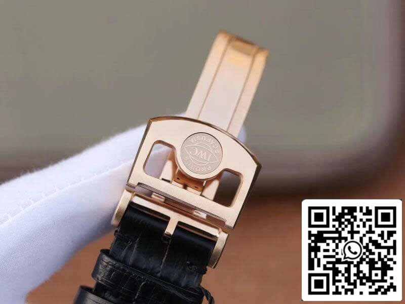 IWC Portuguese IW504210 Tourbillon 18K Rosegold 1:1 Best Edition Swiss automatic complicated tourbillon movimento