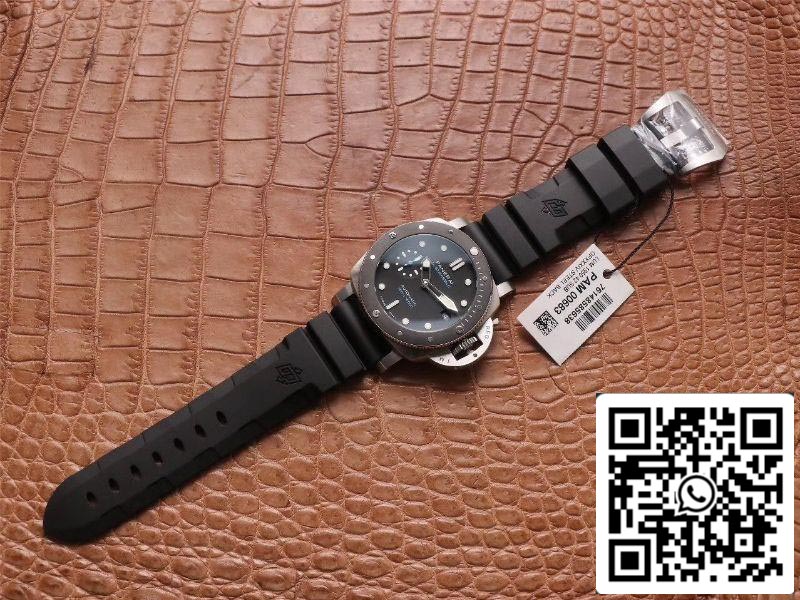 Panerai Sumergible PAM00683 1:1 edición migliore VS Fabbrica quadrante nero Swiss P9010