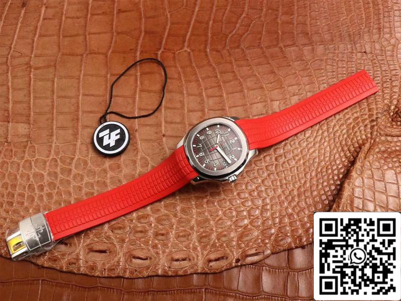 Patek Philippe Aquanaut 5167A-012 1:1 Best Edition ZF Fabbrica Gray Dial Swiss ETA324