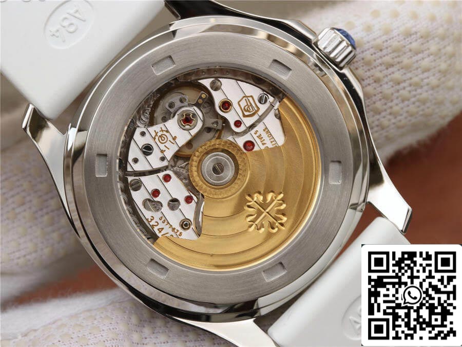 Patek Philippe Aquanaut 5067A-024 1:1 Best Edition PPF Fabbrica Diamond White Dial