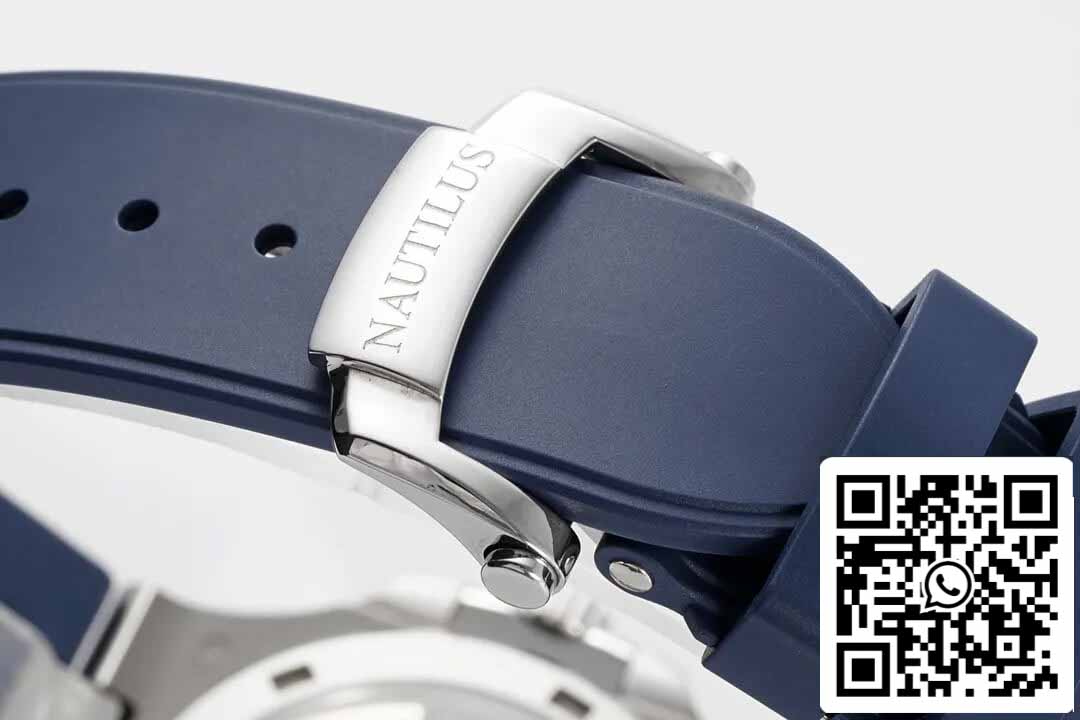 Patek Philippe Nautilus 5711 1:1 Best Edition PPF Fabbrica Cinturino de borracha azul