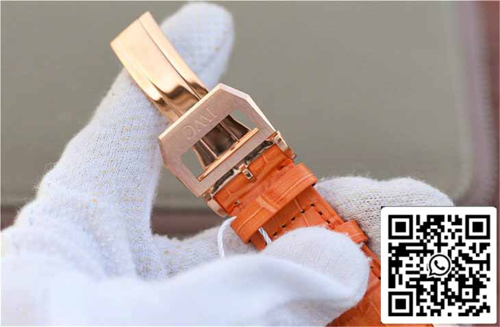 IWC Portuguese ZF Fabbrica 1:1 Best Edition Orange cinturino