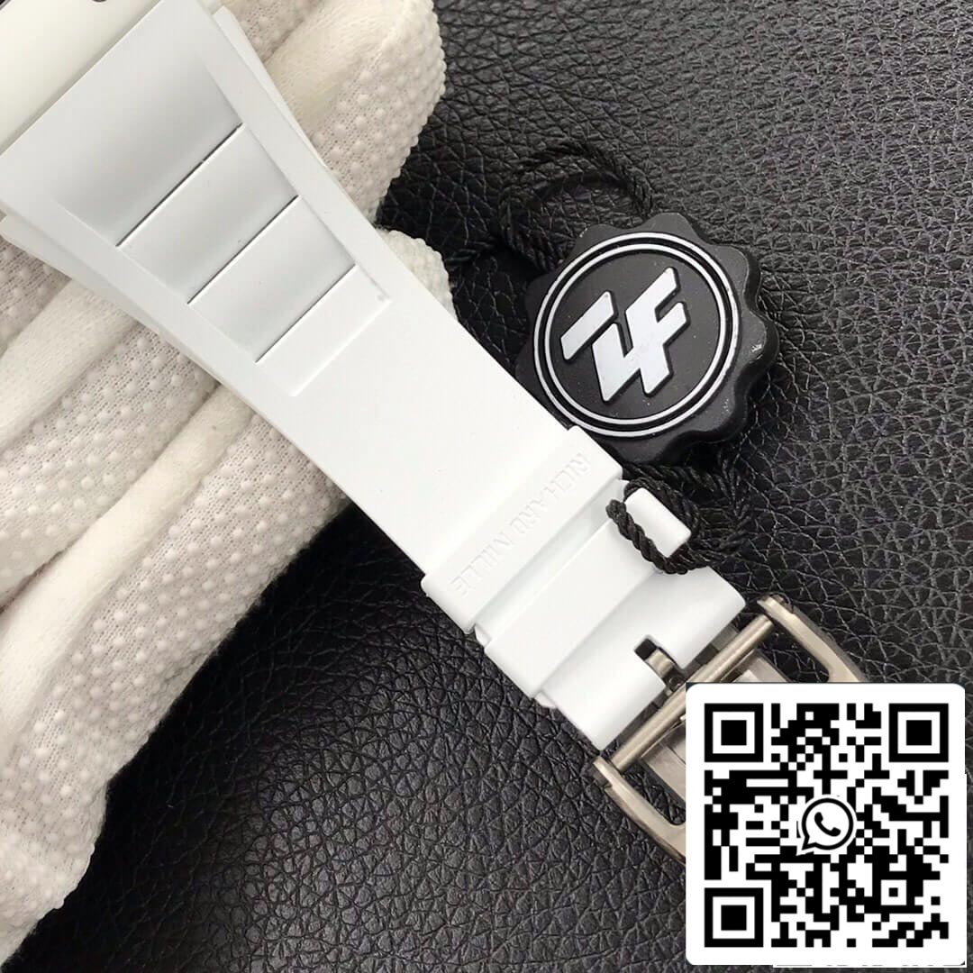 Richard Mille RM055 1:1 Best Edition ZF Fabbrica White Ceramic