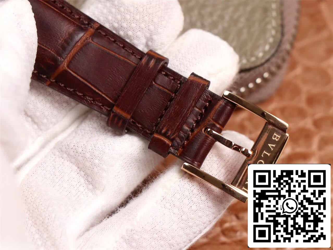 Bvlgari Octo 1:1 edición mejor BV Fabbrica quadrante bianco