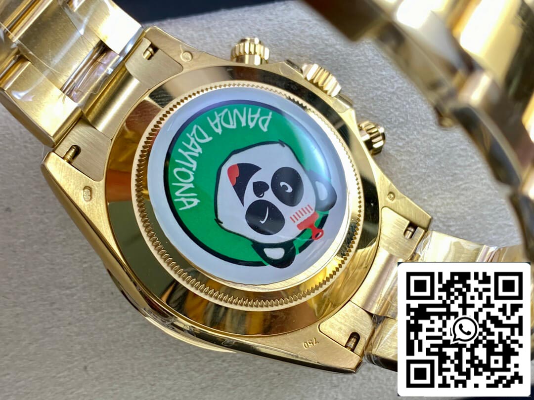 Rolex Daytona M116508-0004 1:1 edição melhor BT Fabbrica Amarelo Ouro