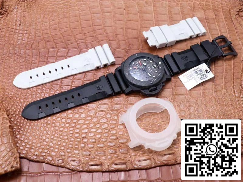 Panerai Submersible PAM01039 1:1 edizione migliore VS Fabbrica Nero Carbonio Swiss P9010