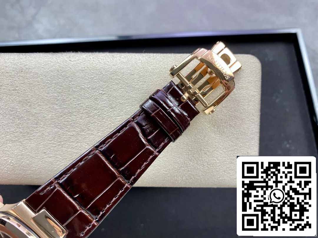 Patek Philippe Nautilus 5712 1:1 edizione migliore GR Fabbrica Pelle cinturino