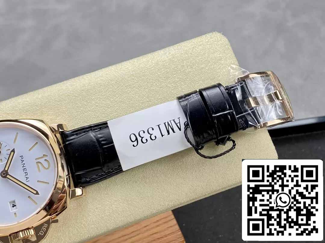 Panerai Luminor PAM01336 1:1 edizione migliore VS Fabbrica quadrante bianco
