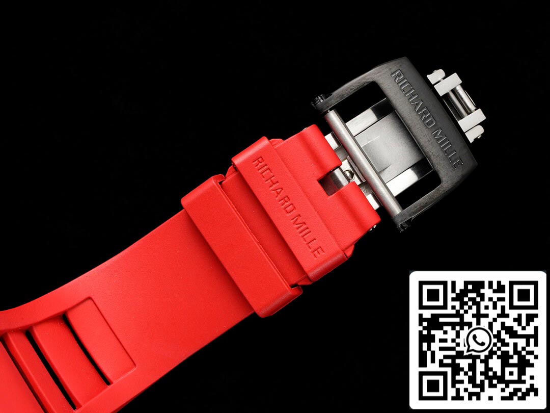 Richard Mille RM27-02 Rafael Nadal Tourbillon 1:1 Best Edition RM Fabbrica Red Rubber cinturino