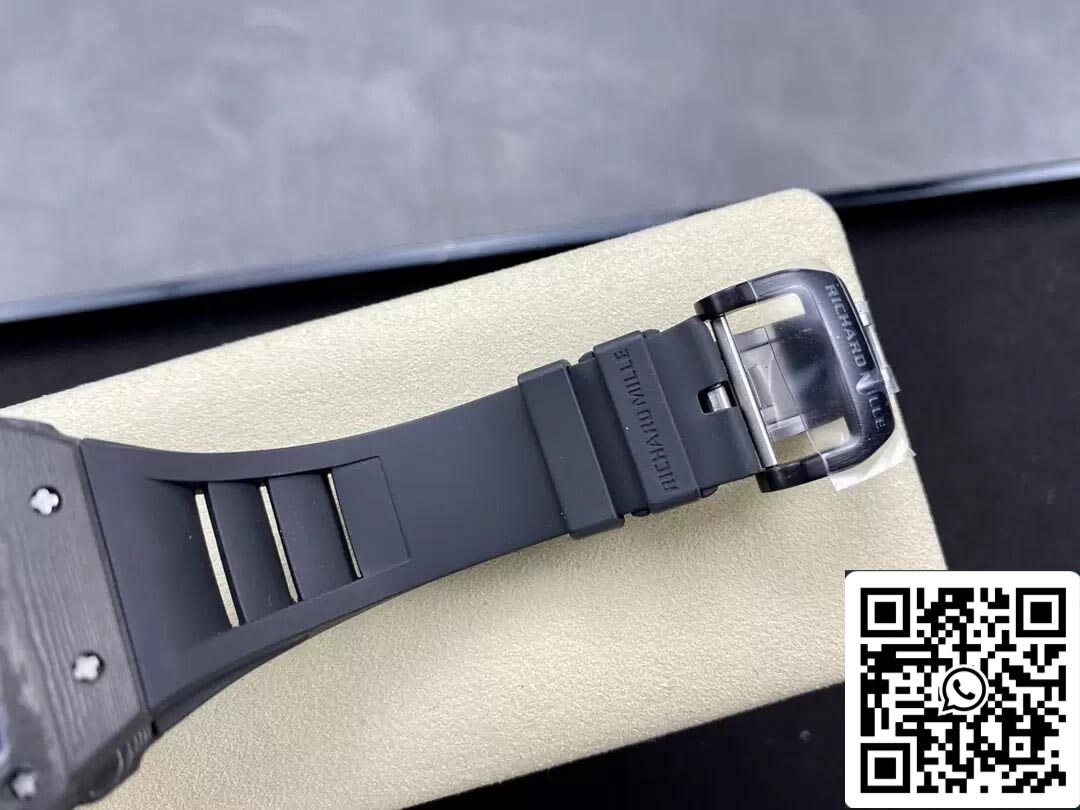 Richard Mille RM35-02 1:1 Best Edition T+ Fabbrica NTPT Carbon Fiber Black cinturino