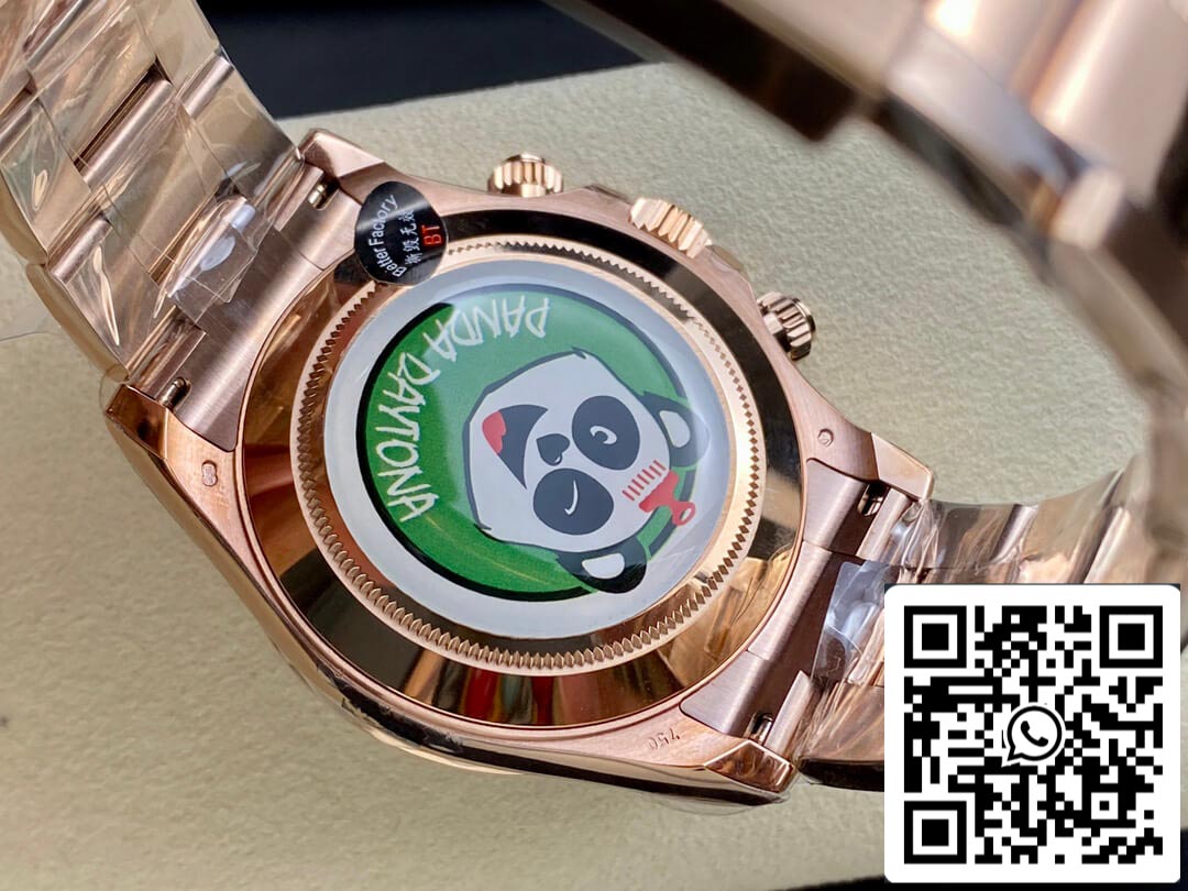 Rolex Daytona M116505-0008 1:1 edizione migliore BT Fabbrica quadrante nero