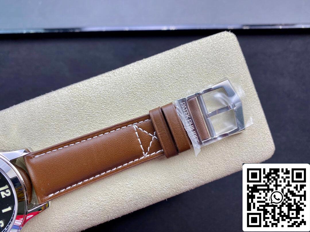 Patek Philippe Calatrava 5524G-001 1:1 edizione migliore GR Fabbrica V2 Brown cinturino